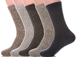 Mens 5 Pairs Soft Comfort